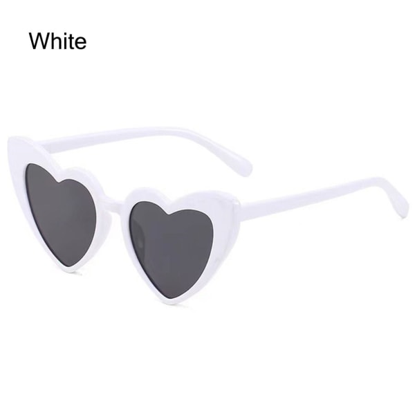 Barnesolbriller Hjertesolbriller HVIT White