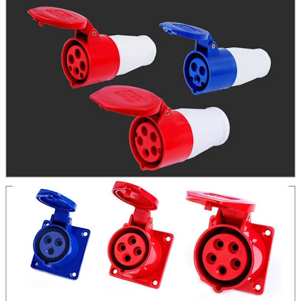 Industriel stikkontakt 16A 16A 16A