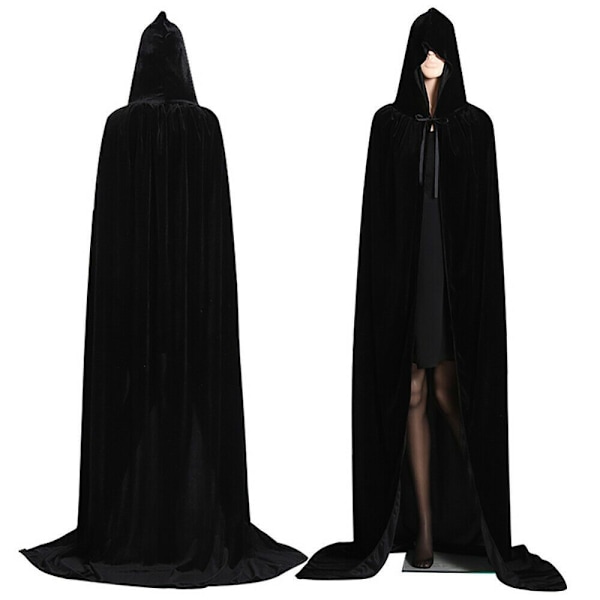 Velvet Cloak Cape Ghost Capes PURPLE purple