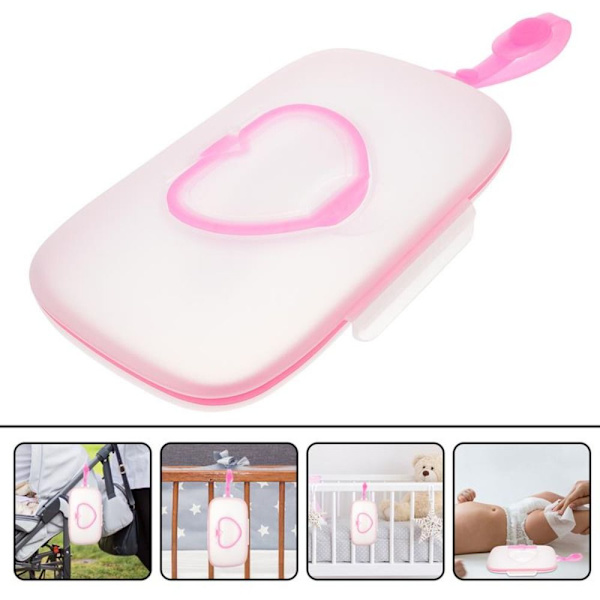 Wet Tissue Box Pappersfodral CASE red