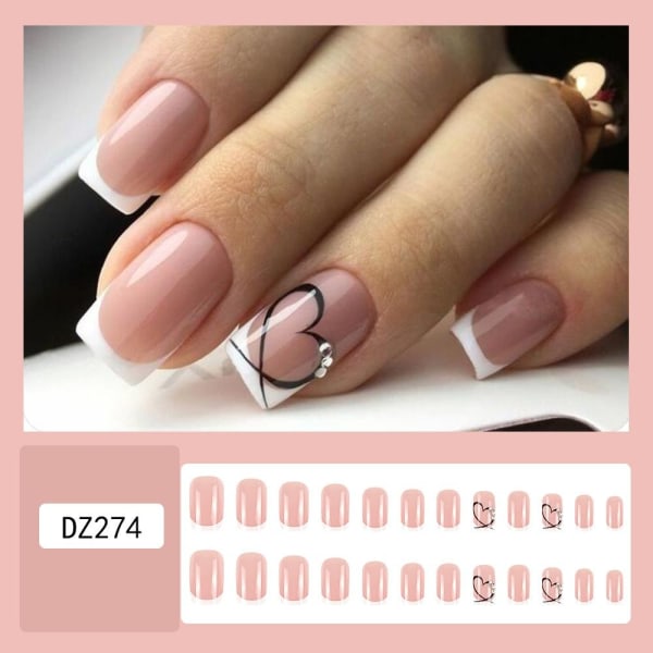 French Fake Nails False Nail 1 1 1