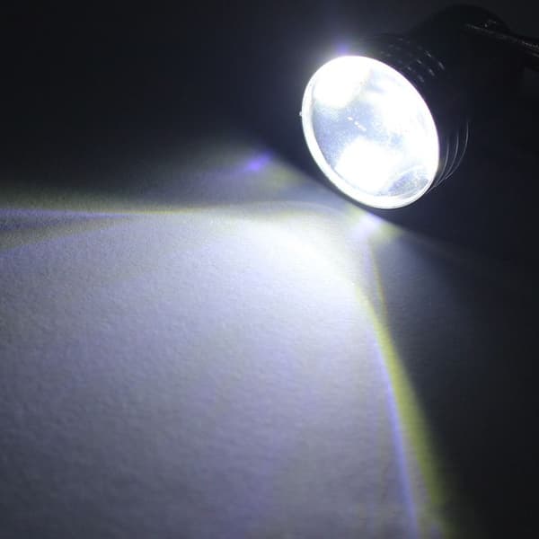 6 stk LED-pære blinklys HVIT White