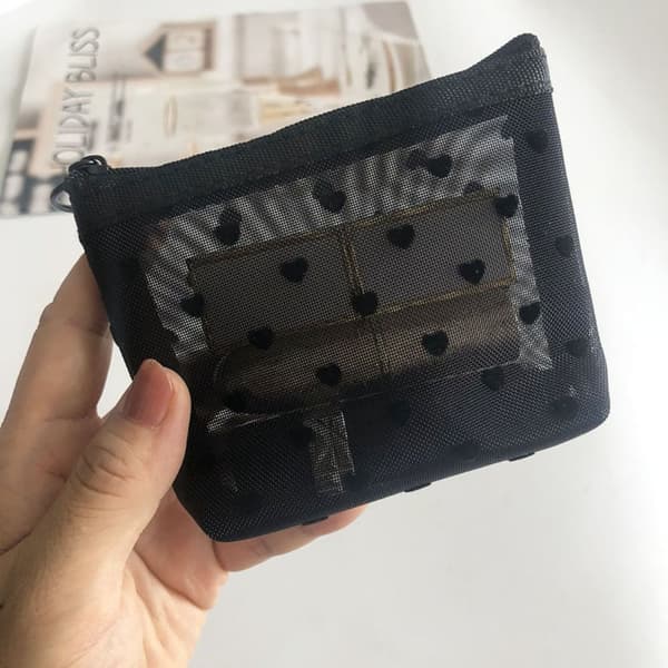 Mesh kosmetisk väska Makeup Pouch LL L