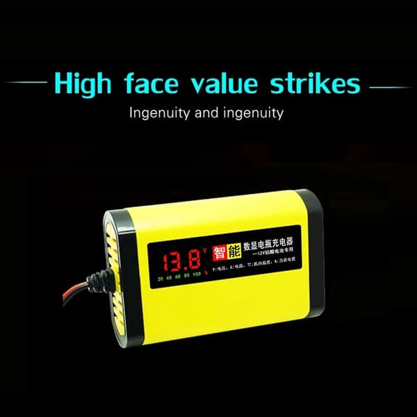 Bil Auto Batteriladdare Billaddare EU PLUG EU PLUG EU Plug