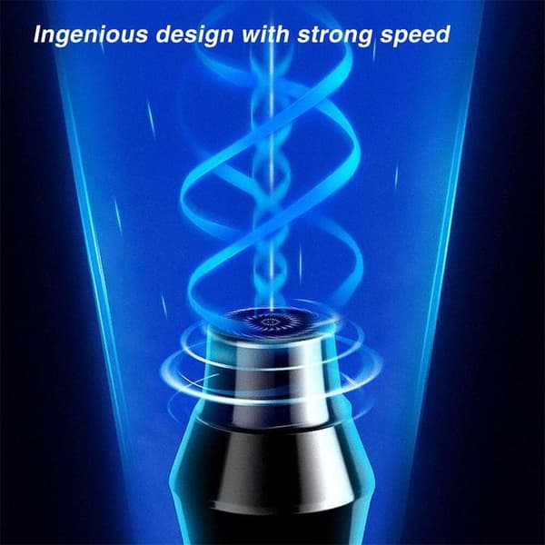 Trebearbeiding Gravering Pen Mini Wireless Drill BLÅ Blue