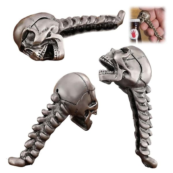 Skull Beer Opener Skull Head Pullonavaaja Uutuus Skeleton