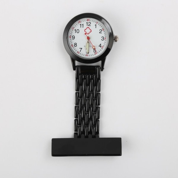 Sygeplejerske Watch Fob Watch SORT Black