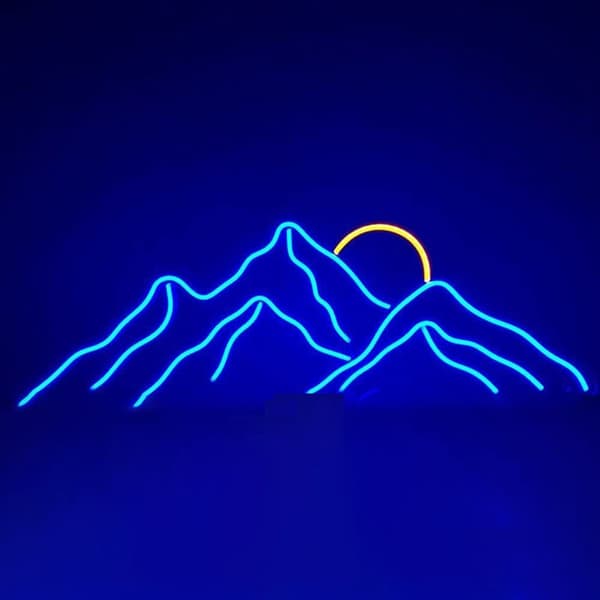 LED Sunset Sunrise Neon Neon-skiltlys E E E