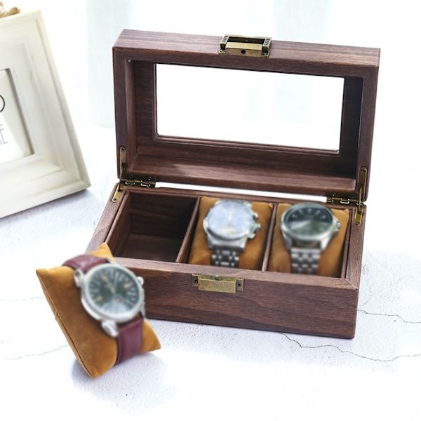 Watch Pu Leather 6 GRIDS case GRIDS 6 Grids