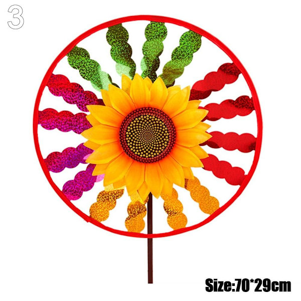 Färgglada djurväderkvarnar Layout Pinwheels Leksaker 3 3 3