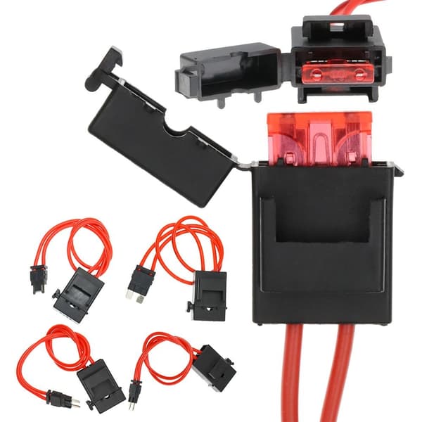 2 stk Bilsikringsholder Sikringsforlængerledning 2STK MICRO 2STK MICRO 2pcs Micro