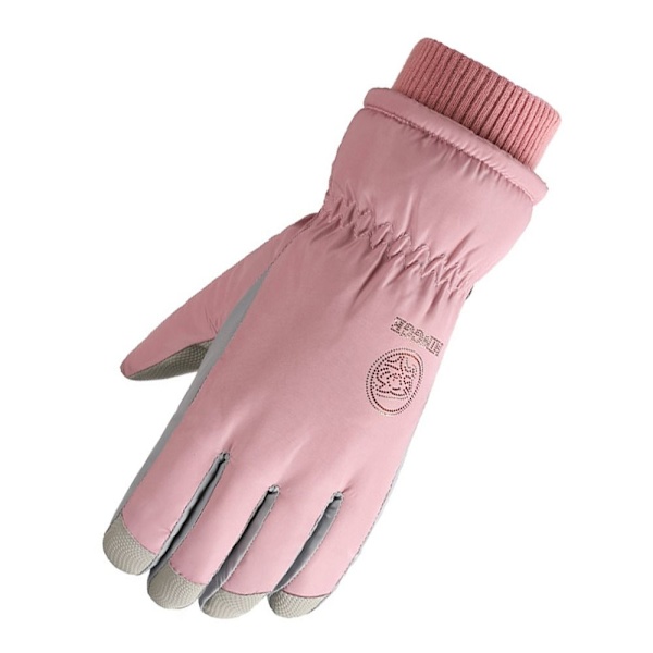Naiset Pehmohanskat Lumilauta Ski Gloves ORANSSIT orange