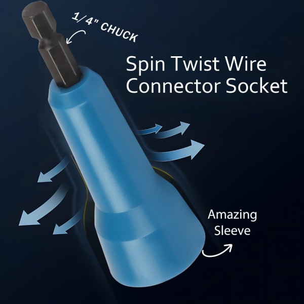 Wire Twist Tool 6mm sekskantet håndtak Spin Twist Wire