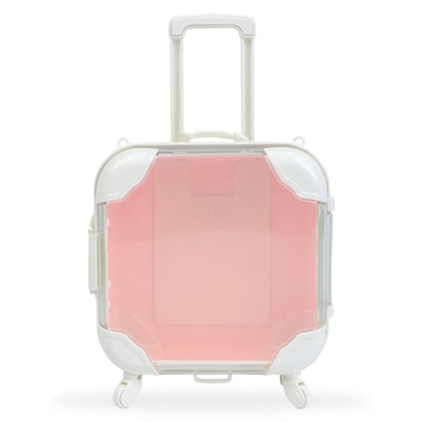 Dukkevogn Trunk Miniature Bagage PINK TRANSPARENT pink transparent-transparent