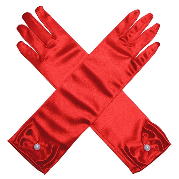 Lasten pitkät hanskat Full Finger lapaset PUNAINEN red
