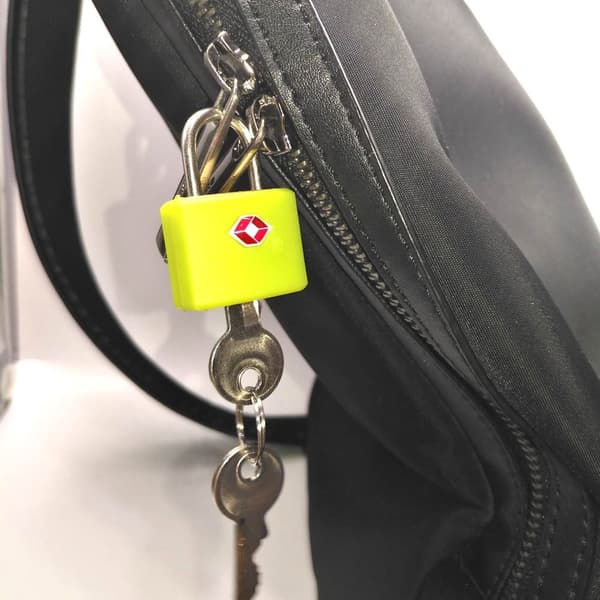 TSA Toldlås Bagagelås SORT Black