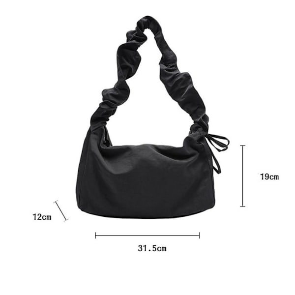 Håndtaske Fold Cross-body taske SORT black