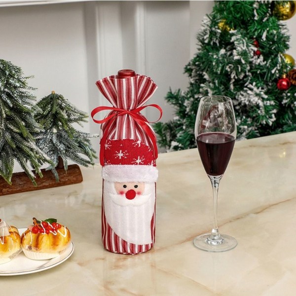 Julevinflasketrekk Champagneflasketrekk JULLENISS Santa Claus