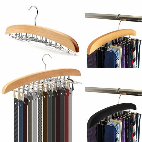 Rack Organizer Belteholder SORT SORT Black