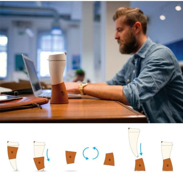 Gethorn Kaffe Mugg Kaffekopp VIT white