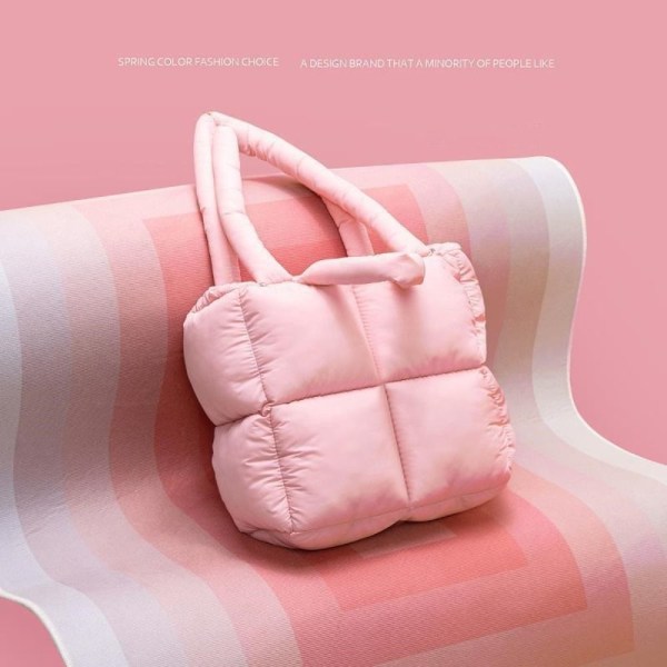 Kvinner Tote Bag Skuldervesker ROSA pink