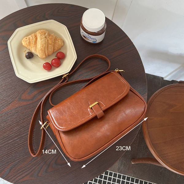 Crossbody Bag Skulderveske BRUN brown