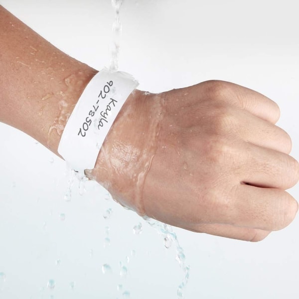 100 st Armband Plast Armband ID Armband