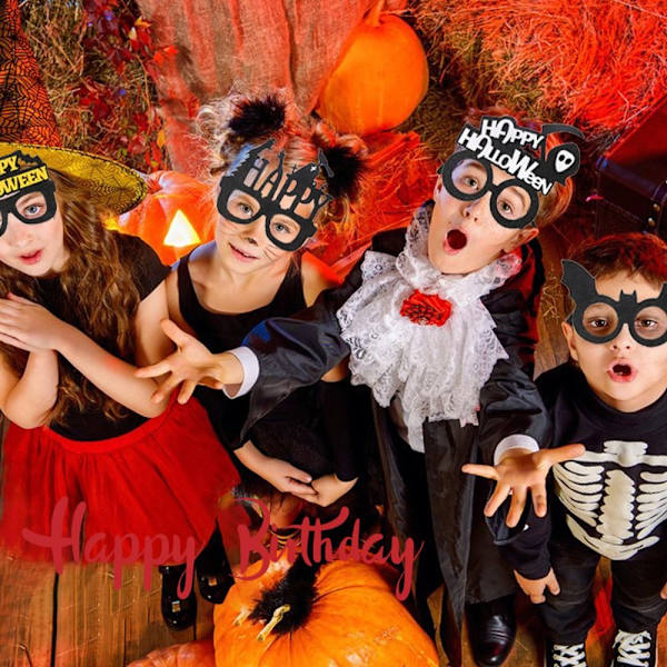 Halloween-briller Halloween-festrekvisita 02 02 02