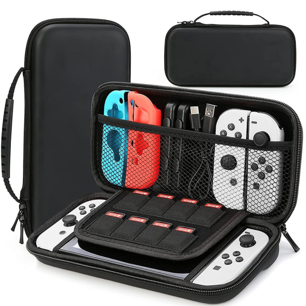 til Nintendo Switch OLED-bæretui til opbevaringstaske sort