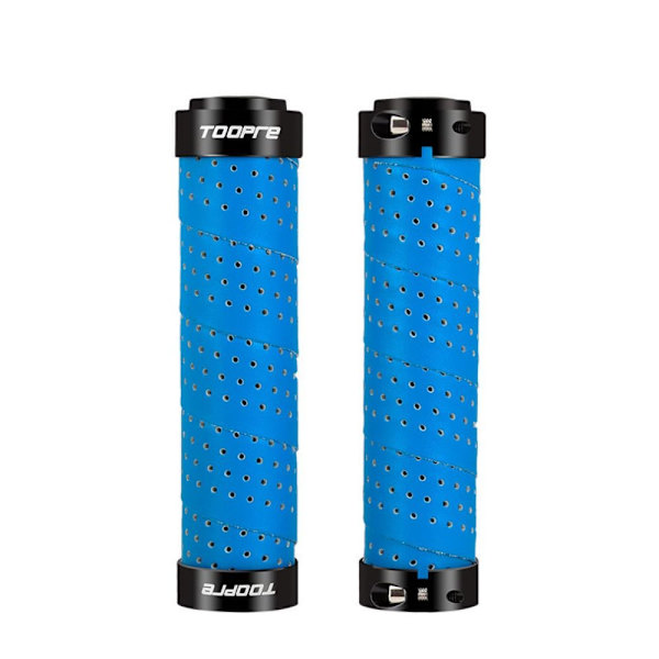 1 par sykkelstyre grep Bike tape grep BLÅ blue