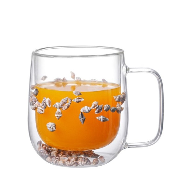 Dobbelvegg glasskopp Kaffe Tekopp 01 01 01