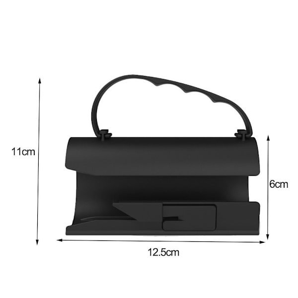 Innpakningspapirkutter Utskiftbart blad SVART Black