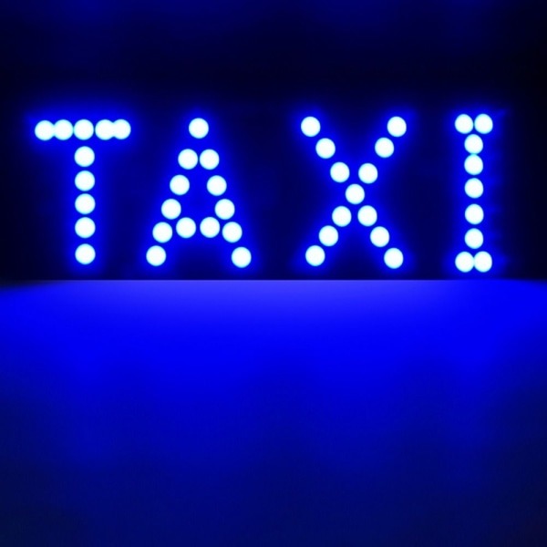 LED Taxi Lys Bil Signal Lampe GRØN GRØN green