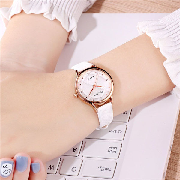 Naisten watch Quartz WristWatch RED red