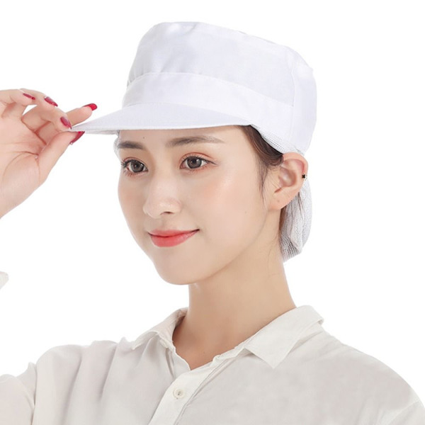 Work Hat Chef Cap GRÅ STIL 2 STIL 2 Grey Style 2-Style 2
