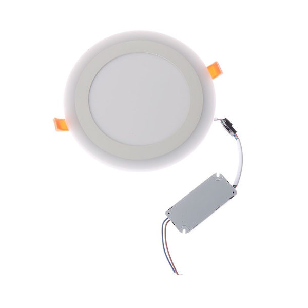 LED Takpanelljus Taklampa VIT&BLÅ 12W 12W white&blue 12w-12w