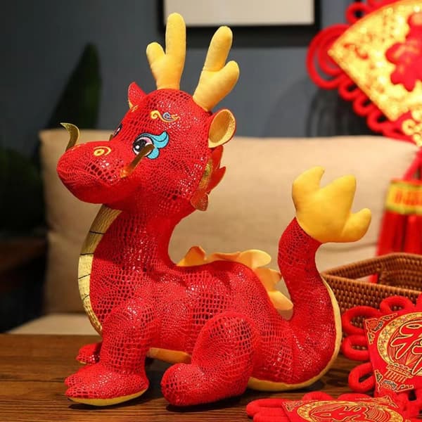 Simulerat Dragon Gosedjur 40CM 40cm