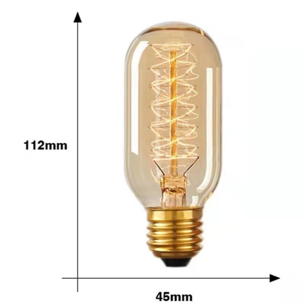 Vintage Retro Bulb Filament A19 40W A19 40W A19 40W