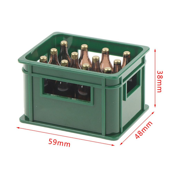 1:12 Dukkehuskop Miniature Vandkop GRØN Green