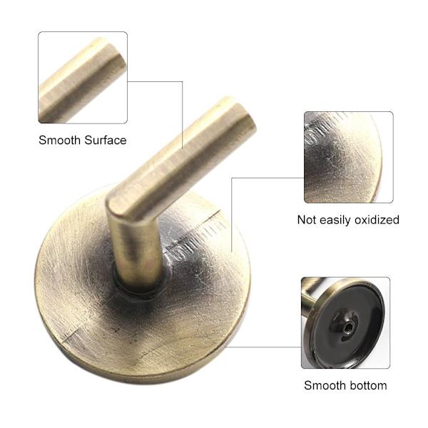 2stk Gardin Holdback Monterte Metallkroker SORT black