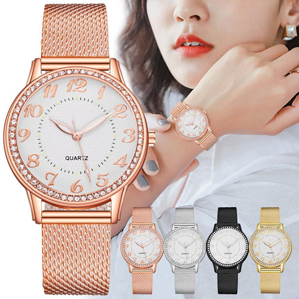 Naisten watch Quartz-rannekello ROSE GOLD Rose Gold