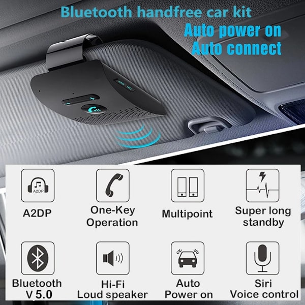Bluetooth kaiutin Langaton äänivastaanotin Langaton kaiutin Black