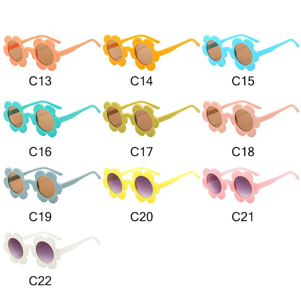 Solsikke solbriller Blomsterskærme C10 C10 C10