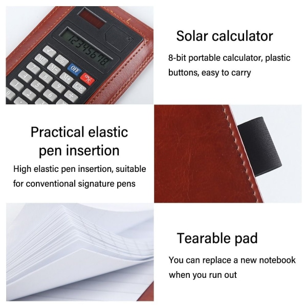 Notesbog Notesblok SORT Black