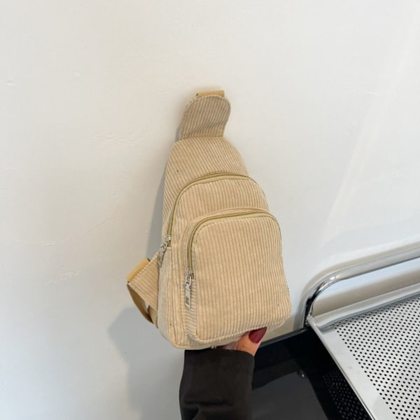 Bröstväska Crossbody Sling Bags KHAKI khaki