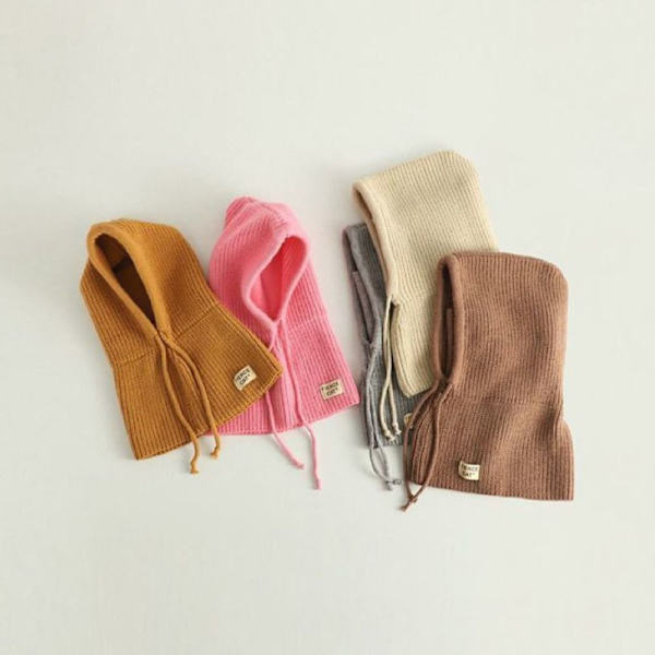 Børne Blød Balaclava Børne Pullover Hat GRØN green