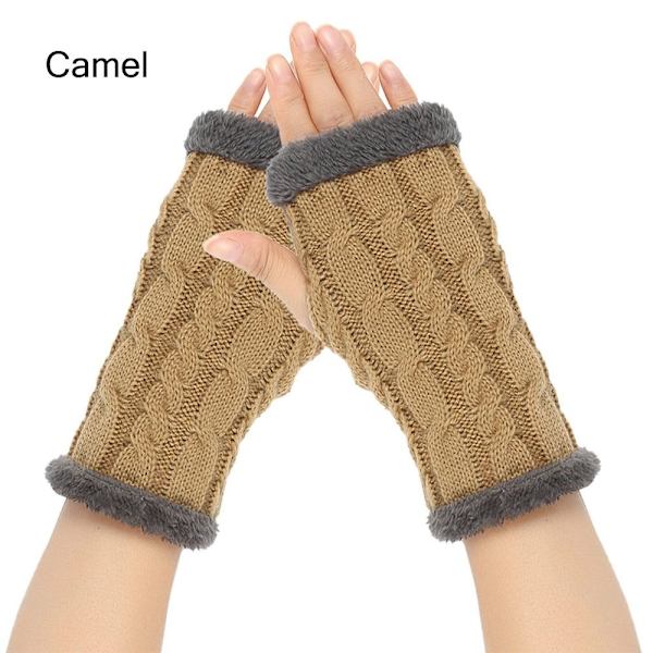Fingerløse handsker Varme handsker CAMEL CAMEL Camel
