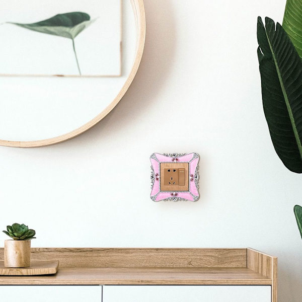 Single Light Switch Cover Sockel Surround Frame KAFFE coffee