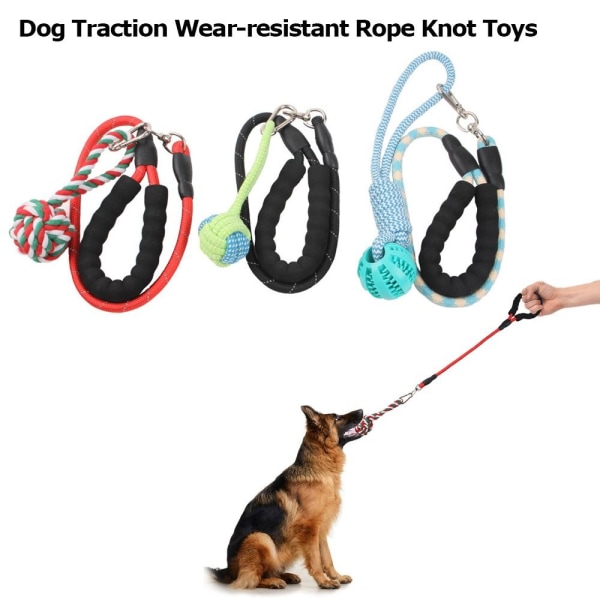 Interactive Pet Toys Hund Traction BLÅ Blue