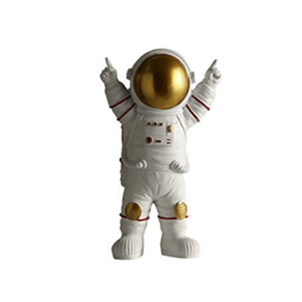 Astronautfigurer Spaceman Moon Skulptur Dekorativ E E E